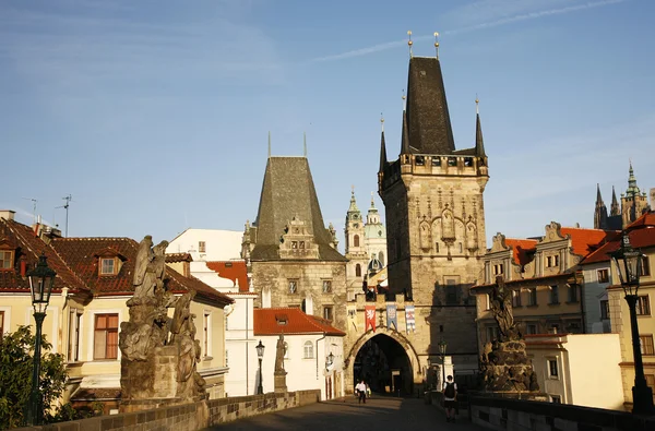 Karlsbron i Prag — Stockfoto