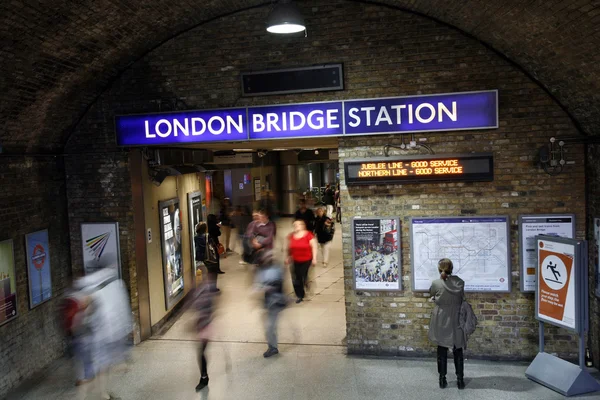 Stacji London bridge — Zdjęcie stockowe