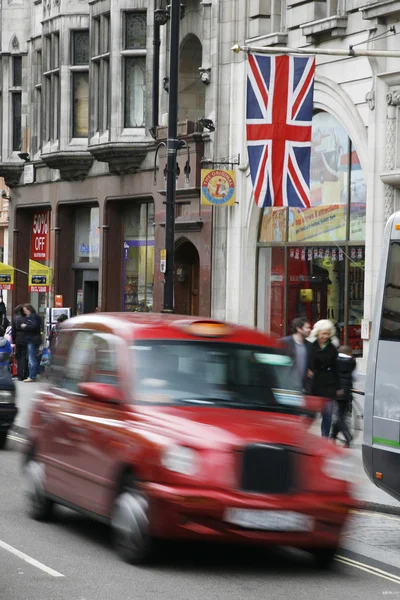 Hackney vagn, london taxi — Stockfoto