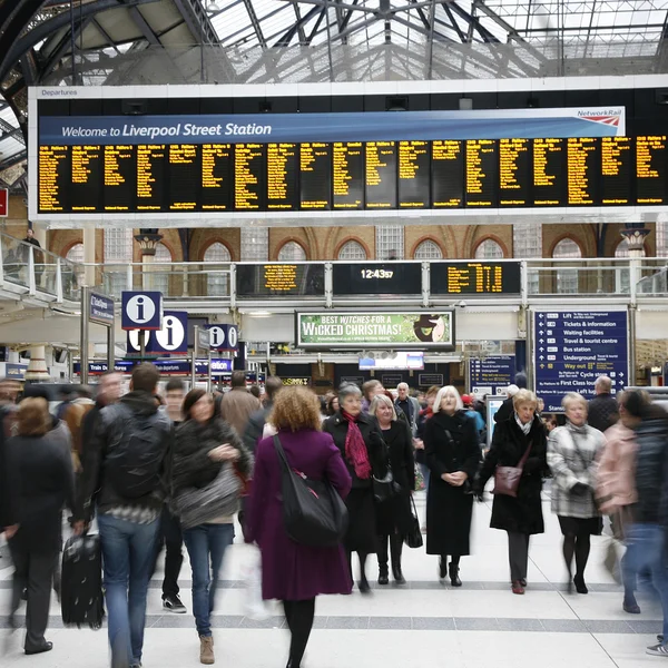 Nádraží Liverpool street — Stock fotografie