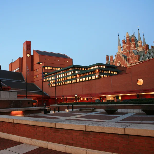 La British Library - Esterno — Foto Stock