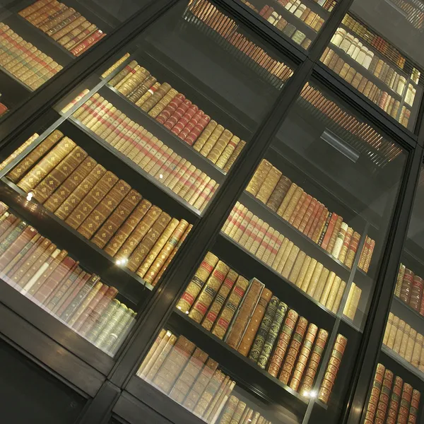 Британської бібліотеки - інтер'єр — стокове фото