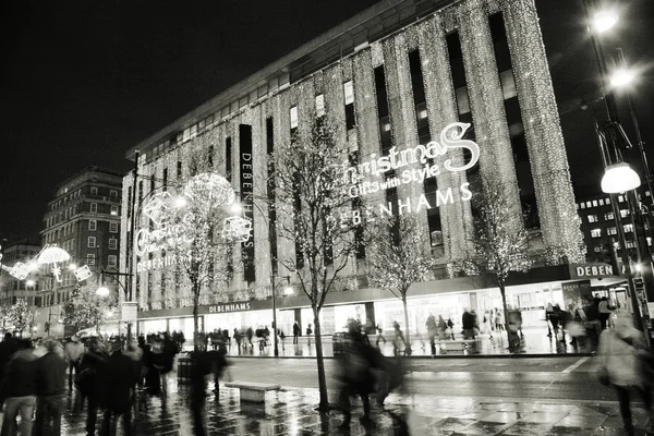 Christmas Decoration in London — Stock Photo, Image