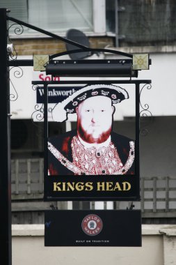 English pub sign clipart