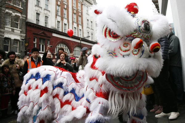 Празднование китайского Нового года, 2012 — стоковое фото