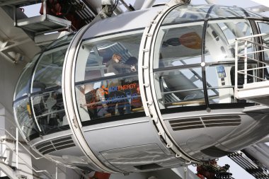 London eye, yakın çekim, Millenium wheel