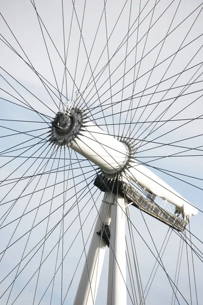 London Eye, Acercamiento, Rueda del Milenio —  Fotos de Stock