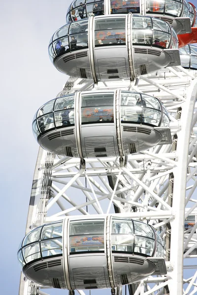 London eye, närbild, millennium wheel — Stockfoto