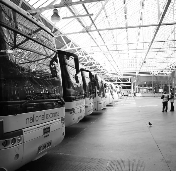 Inside View of London Victoria Coach Station