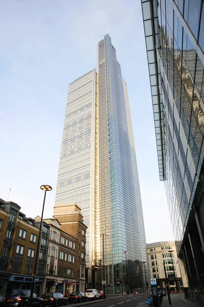 London skyskrapa, heron tower — Stockfoto