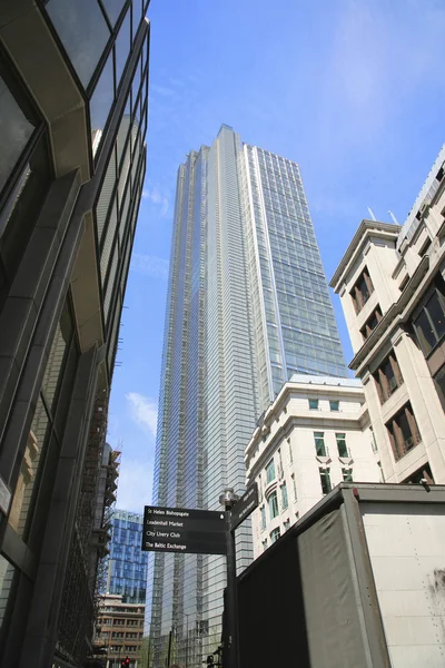 Rascacielos de Londres, Heron Tower — Foto de Stock