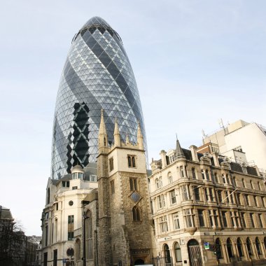 Londra gökdelen, 30 st mary balta da Kornişon denir