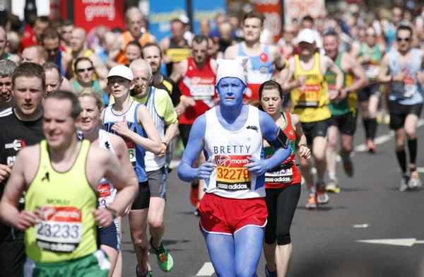 Лондонский марафон 2013 — стоковое фото