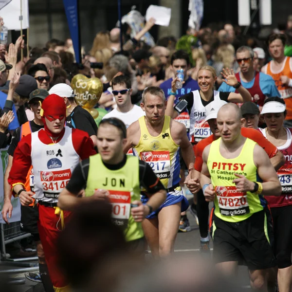 Лондонский марафон 2013 — стоковое фото