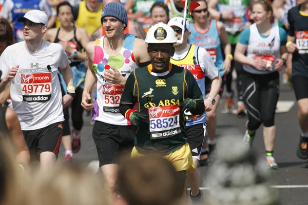 2013 Londyn maraton — Zdjęcie stockowe