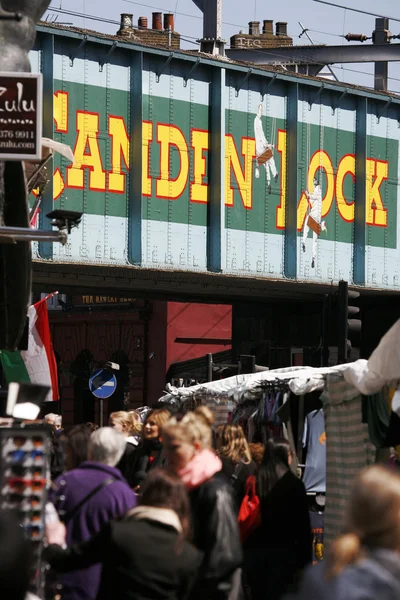Vista de la calle del mercado de Camden — Foto de Stock