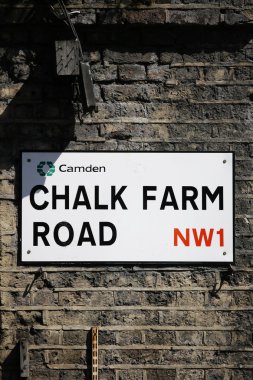 Londra sokak tabelası, camden