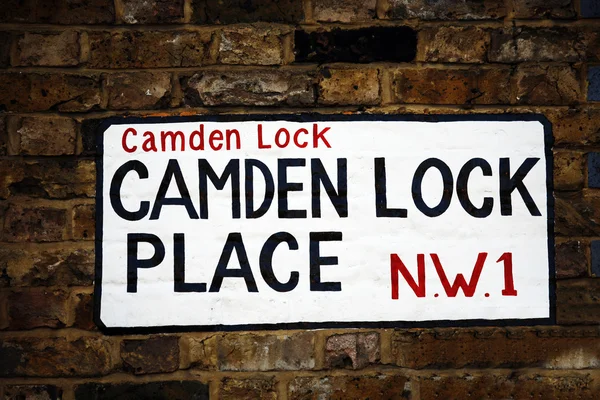 Λονδίνο σχετική πινακίδα, Κάμντεν — Φωτογραφία Αρχείου