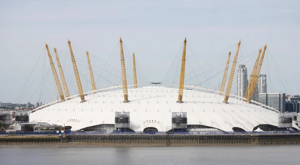 O2 Arena vista desde el cielo — Foto de Stock