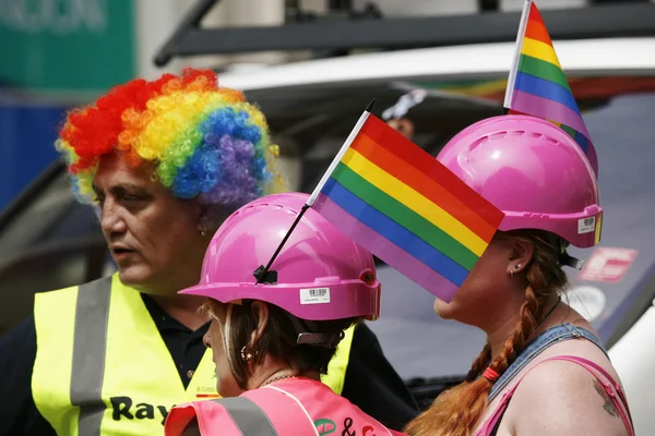 Teilnahme an Londons Gay Pride — Stockfoto