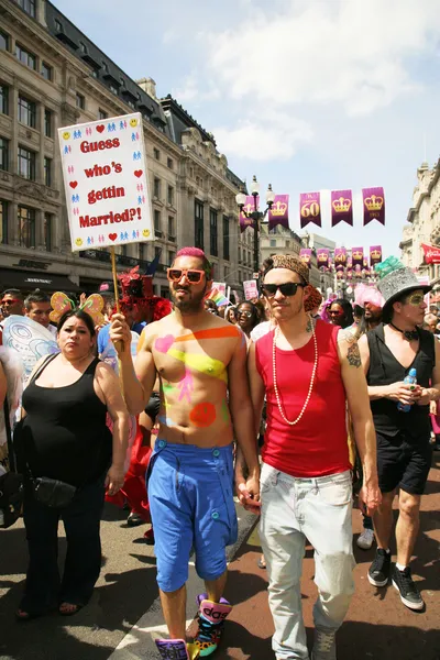 2013, orgullo de Londres —  Fotos de Stock