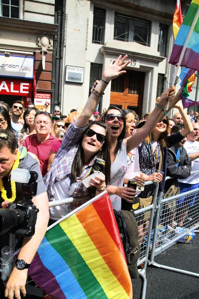 2013, London Pride — Stock fotografie