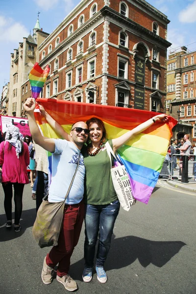 2013, London Pride — Stock fotografie