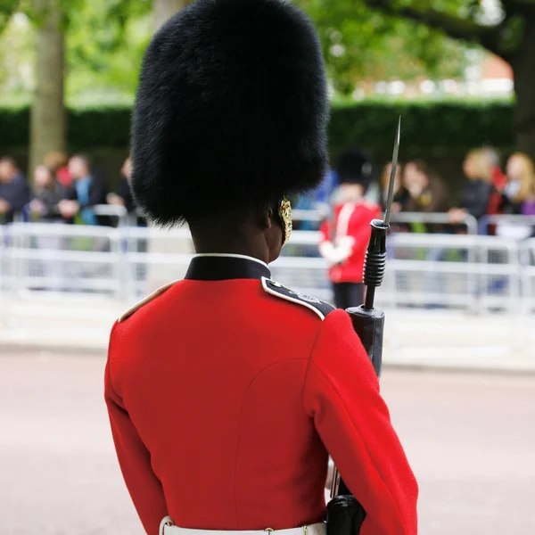 Soldado de la Reina en el Desfile de Cumpleaños de la Reina —  Fotos de Stock