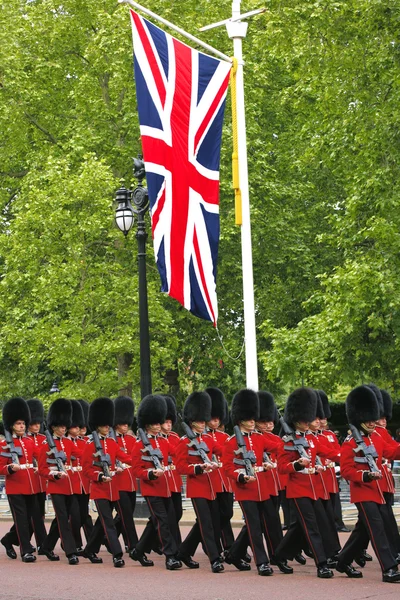 Queen's Soldier at Queen's Birthday Parade — Stock Photo, Image