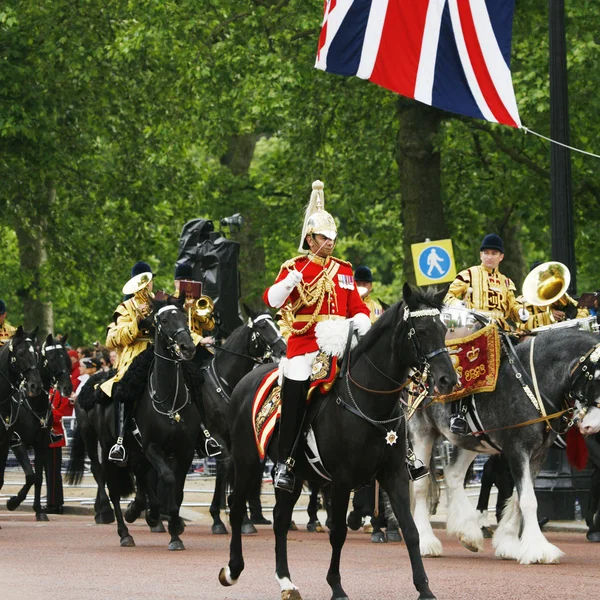 Queen's kapely na královniny narozeniny Parade — Stock fotografie
