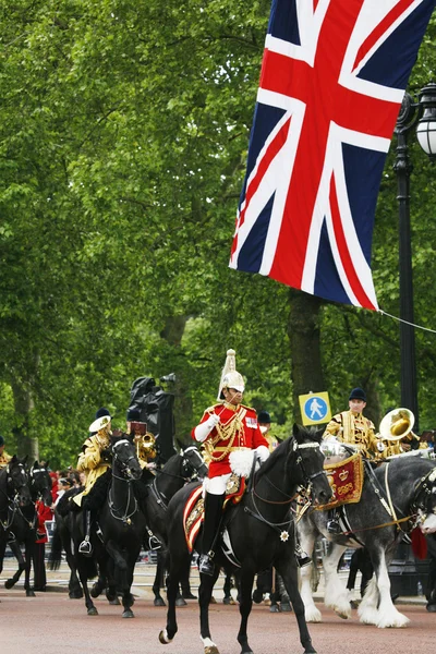 Королеви смуг на параді день народження королеви — стокове фото