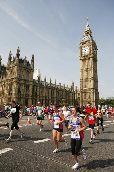2013, İngiliz 10km Londra Maratonu — Stok fotoğraf