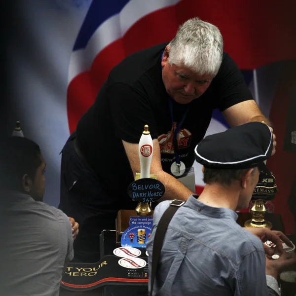 De grote Britse bierfestival, 2013 — Stockfoto