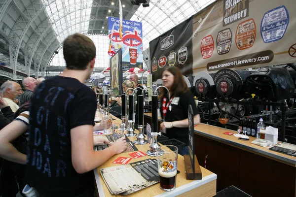 Festival da Grande Cerveja Britânica, 2013 — Fotografia de Stock