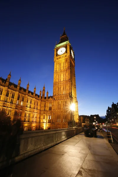 Big Ben, Palácio de Westminster — Fotografia de Stock