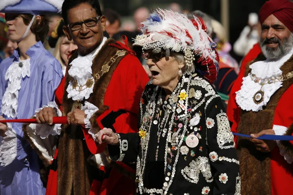 2013, Pearly Kings and Queens — Stock Photo, Image