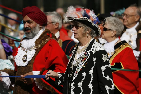 2013, Pearly Kings and Queens — Stock Photo, Image