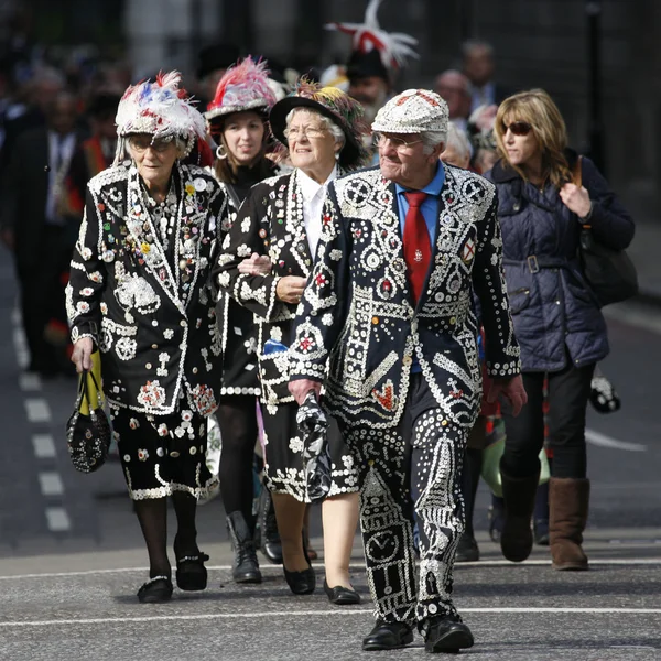 2013, Pearly Kings and Queens — Fotografie, imagine de stoc