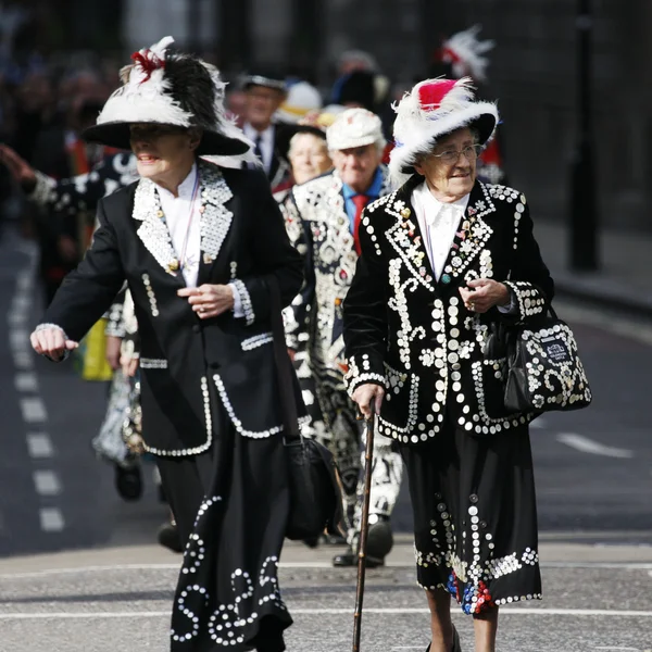 2013, Pearly Kings and Queens — Stock Photo, Image