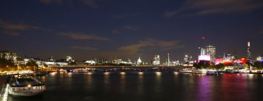 London manzarası, waterloo Köprüsü