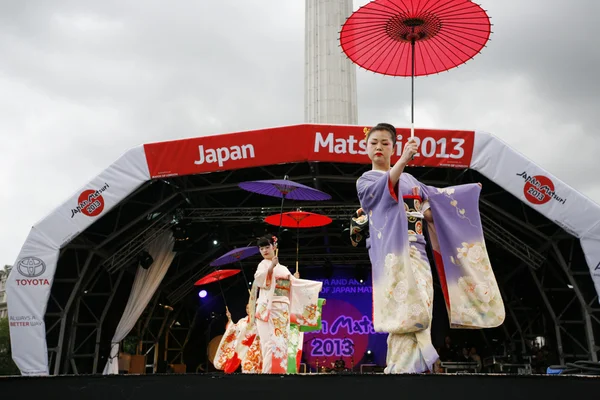 2013 年，伦敦日本祭 — 图库照片