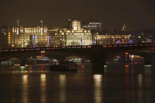 London Skyline, Night — Stock Photo, Image