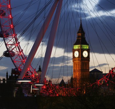 london eye ile büyük ben 