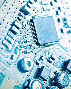 bilgisayar elektronik devre kartı arka plan