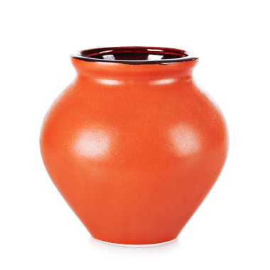 toprak çömlek izole