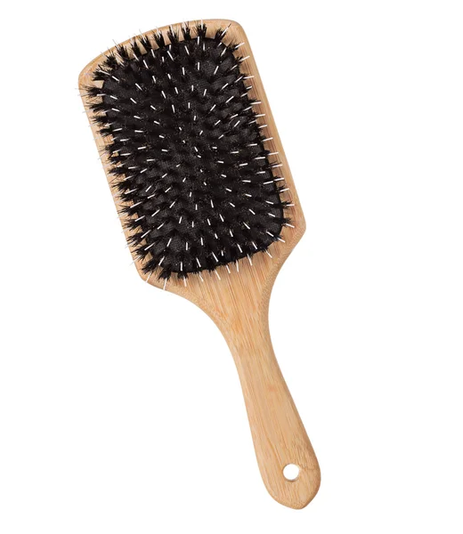 Brosse à cheveux isolée — Photo