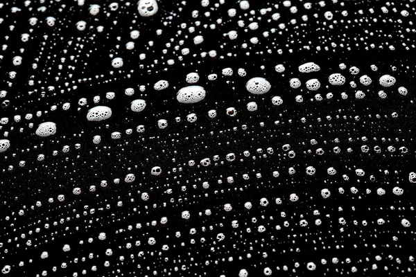 Foam bubbles abstract dark background — Stock Photo, Image