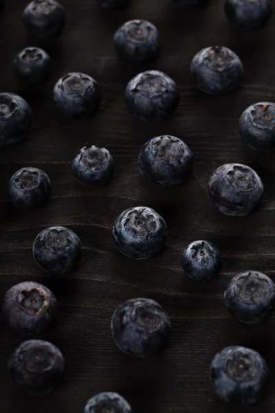 Dark blueberry closeup berry background — Stock Photo, Image