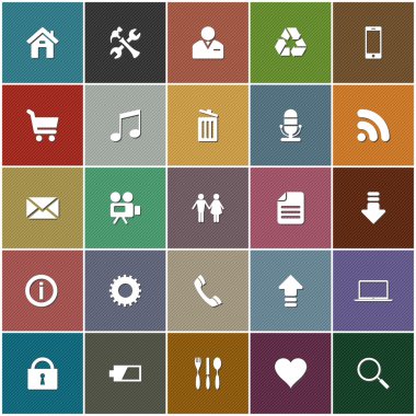 Retro tarzında ayarla simgesini