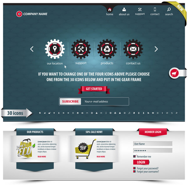 международный бизнес-шаблон
